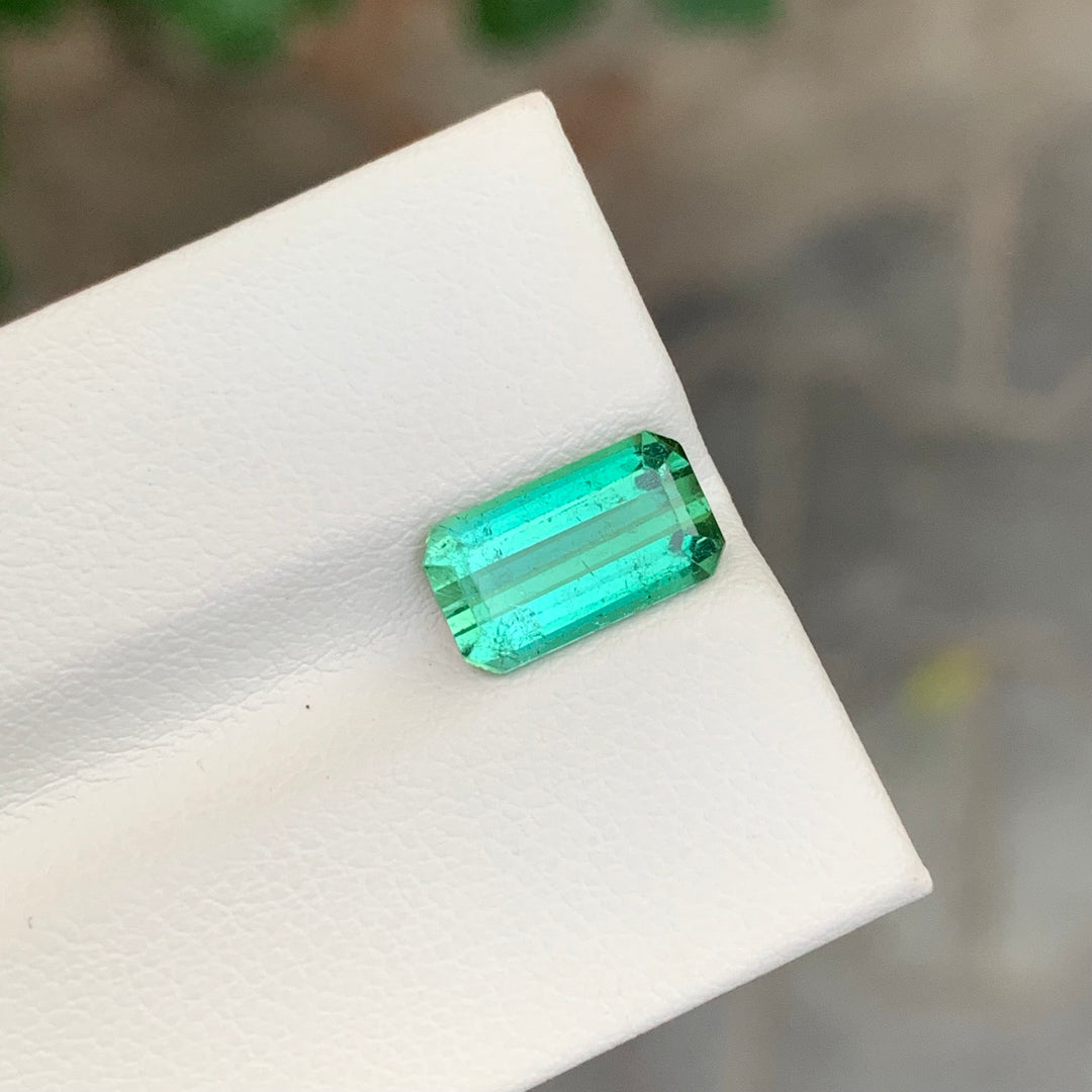 2.65 Carats Loose Tourmaline Emerald Cut