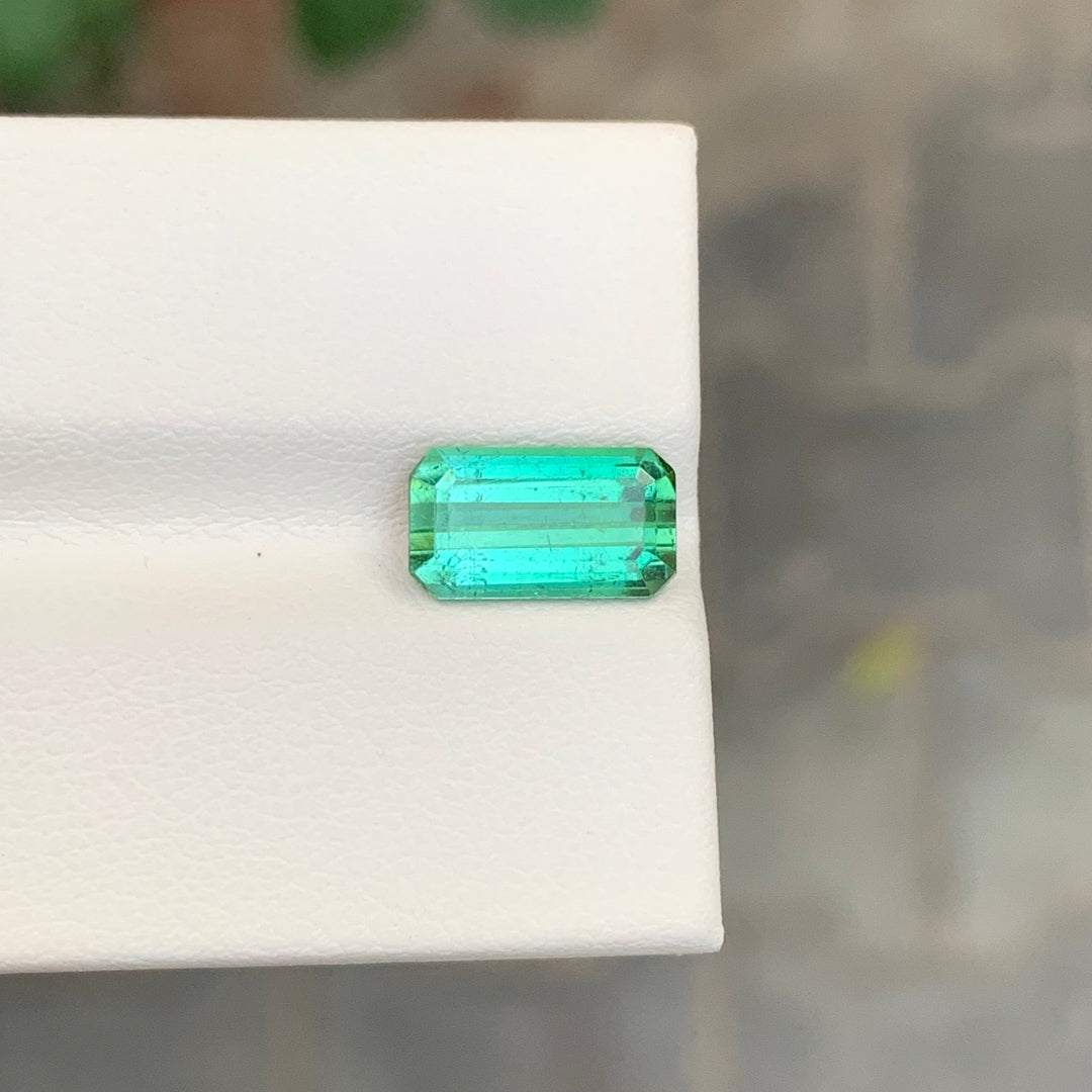 2.65 Carats Loose Tourmaline Emerald Cut