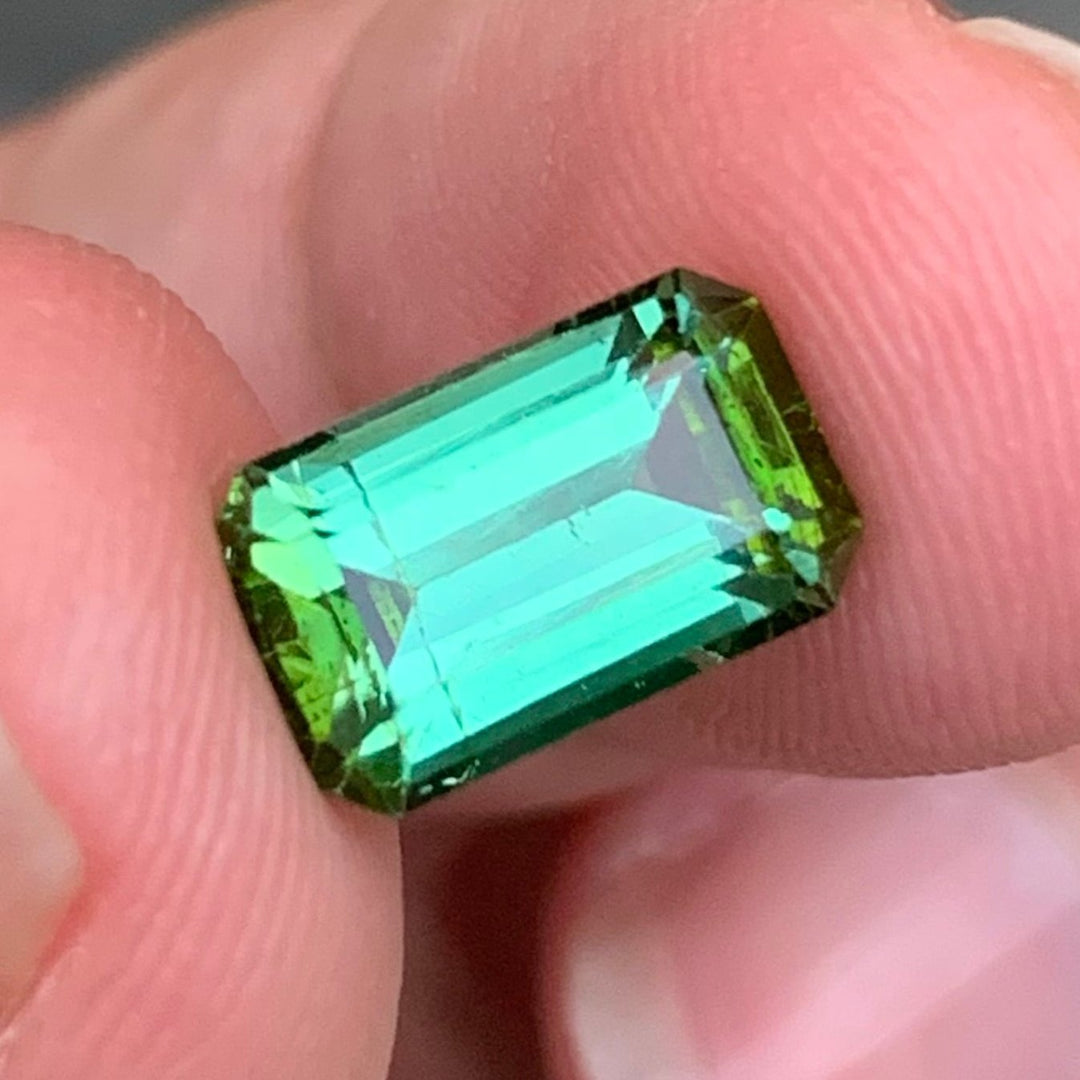 mint green tourmaline