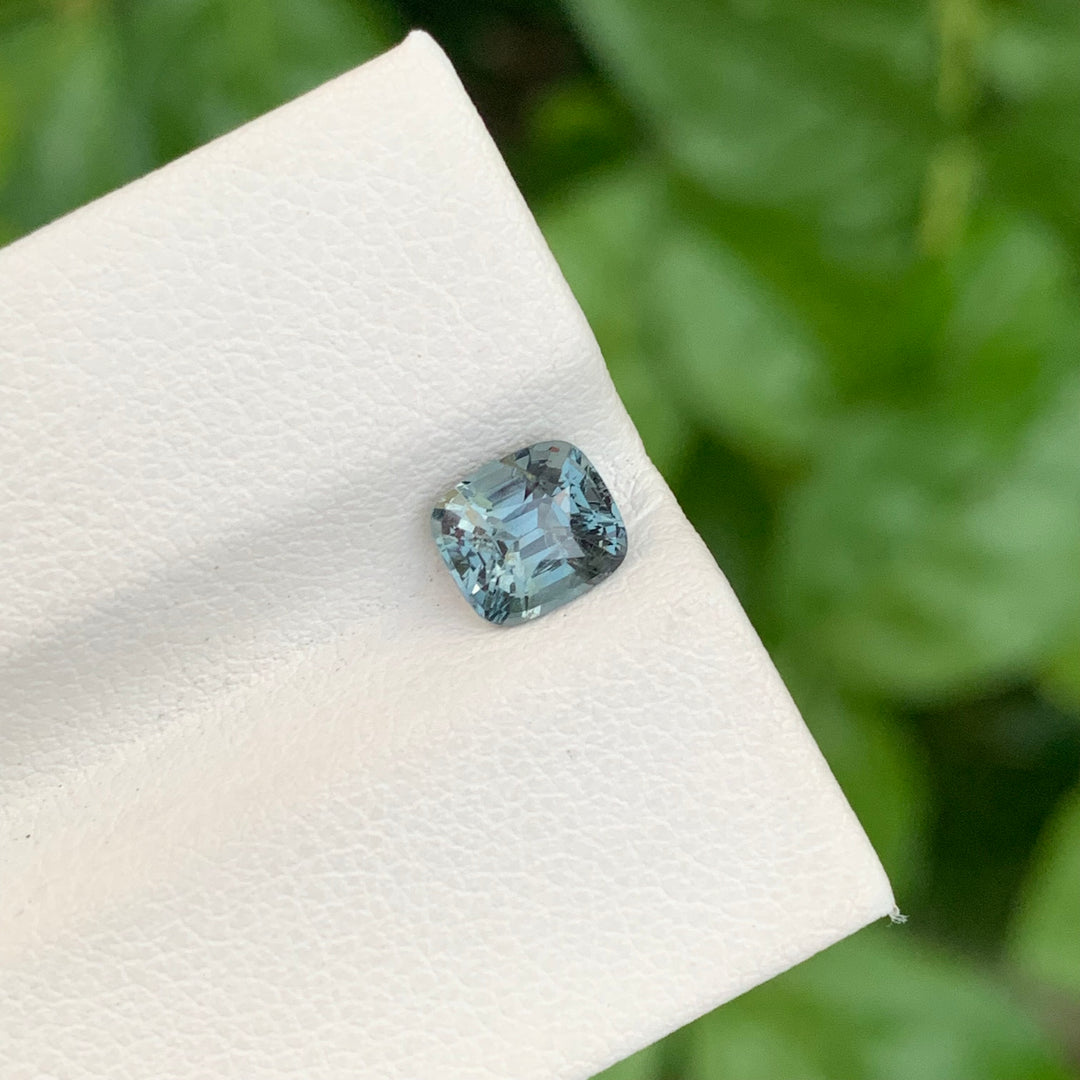 1.10 Carats  Loose Spinel Light Grey Cushion Cut