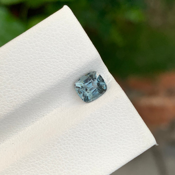 1.10 Carats  Loose Spinel Light Grey Cushion Cut