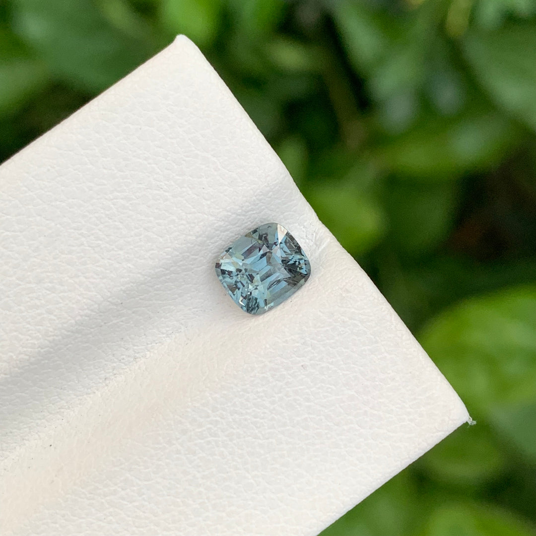 1.10 Carats  Loose Spinel Light Grey Cushion Cut