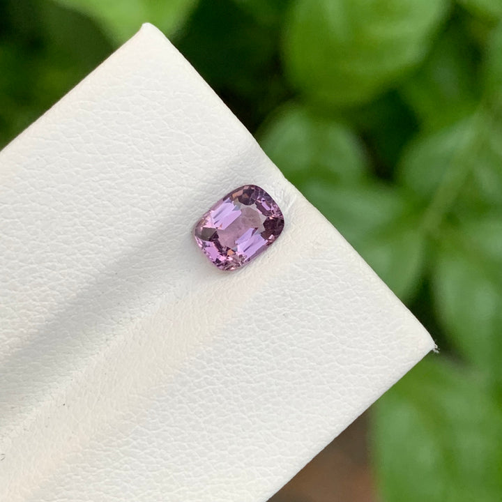 1.15 Carats Light Purple Loose Spinel Cushion Shape