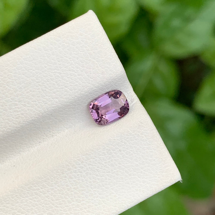 1.15 Carats Light Purple Loose Spinel Cushion Shape