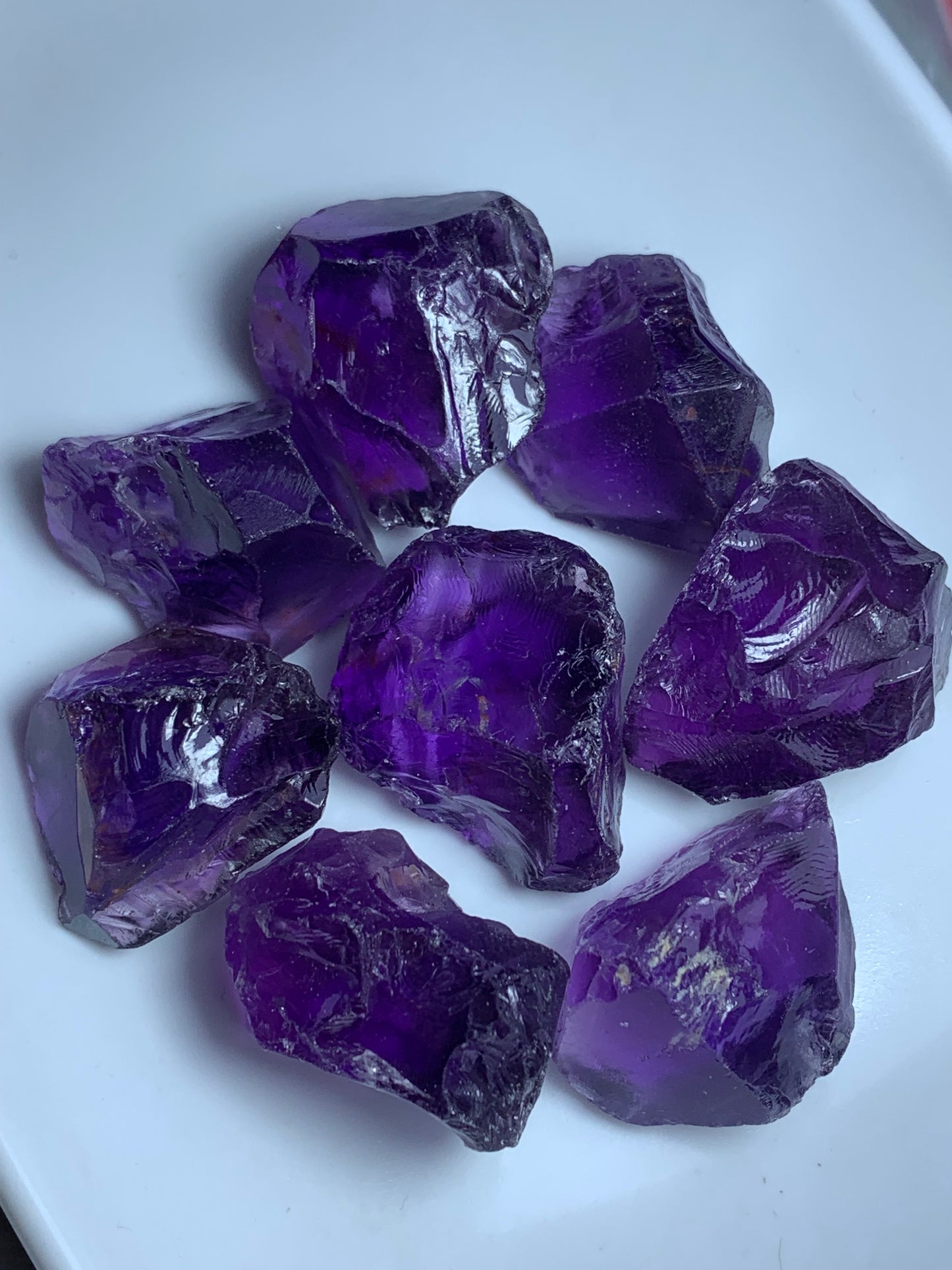 84.83 Grams Facet Rough Natural Amethyst Parcel