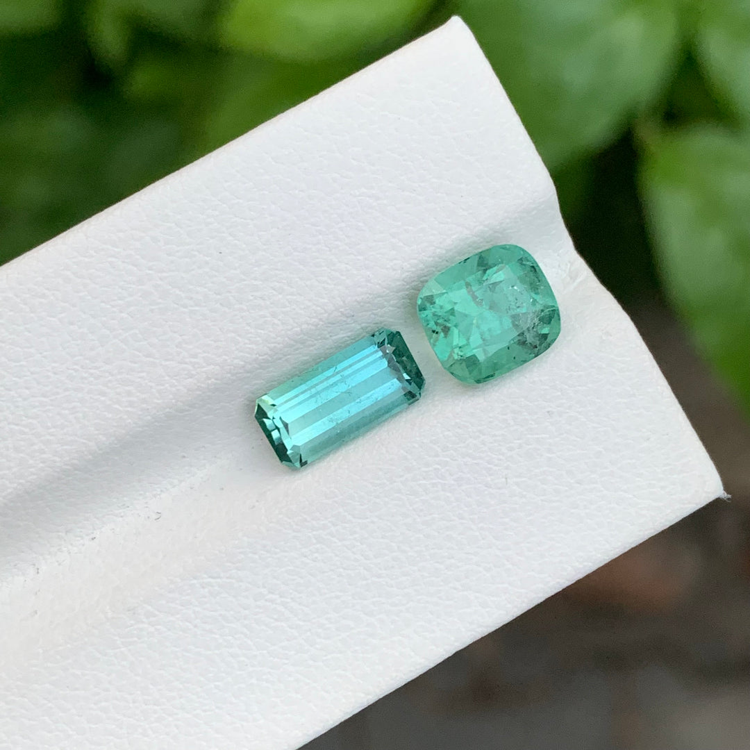 4.80 Carats Loose Seafoam Tourmaline Pieces