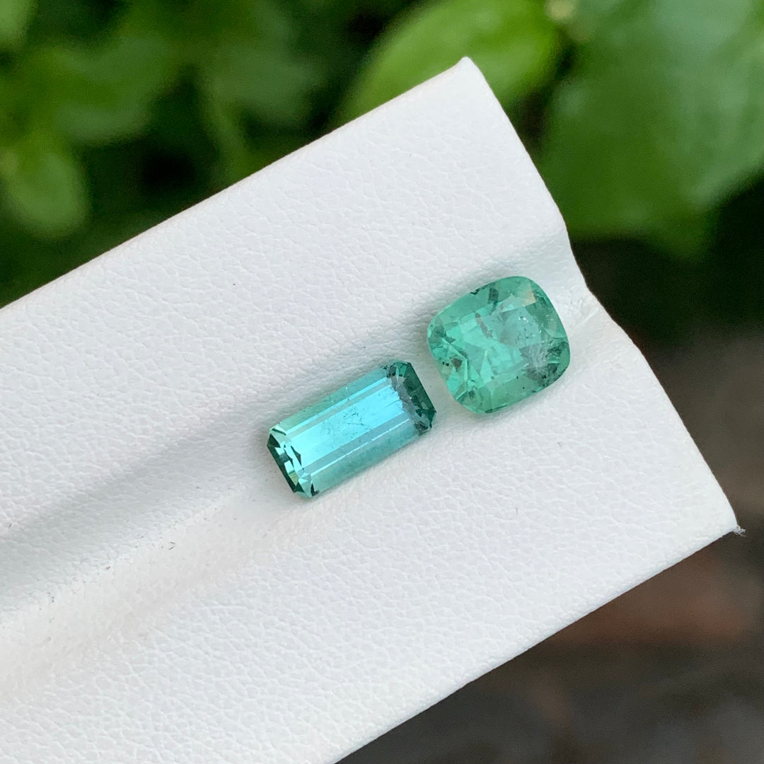 4.80 Carats Loose Seafoam Tourmaline Pieces