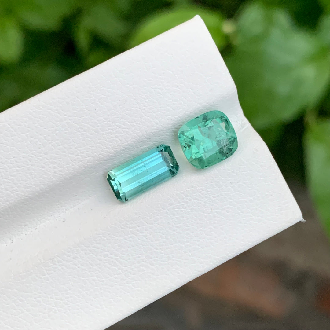 4.80 Carats Loose Seafoam Tourmaline Pieces