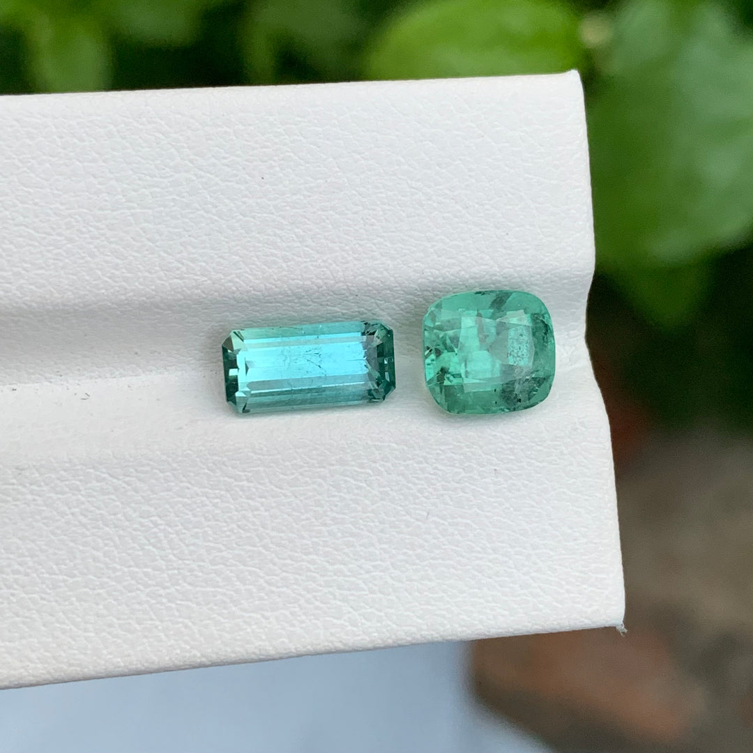 4.80 Carats Loose Seafoam Tourmaline Pieces