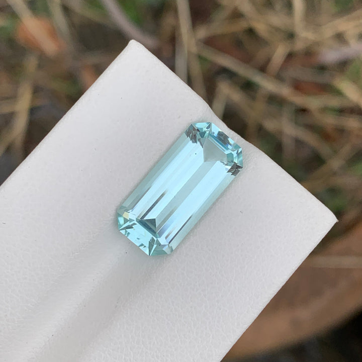 faceted aquamarine