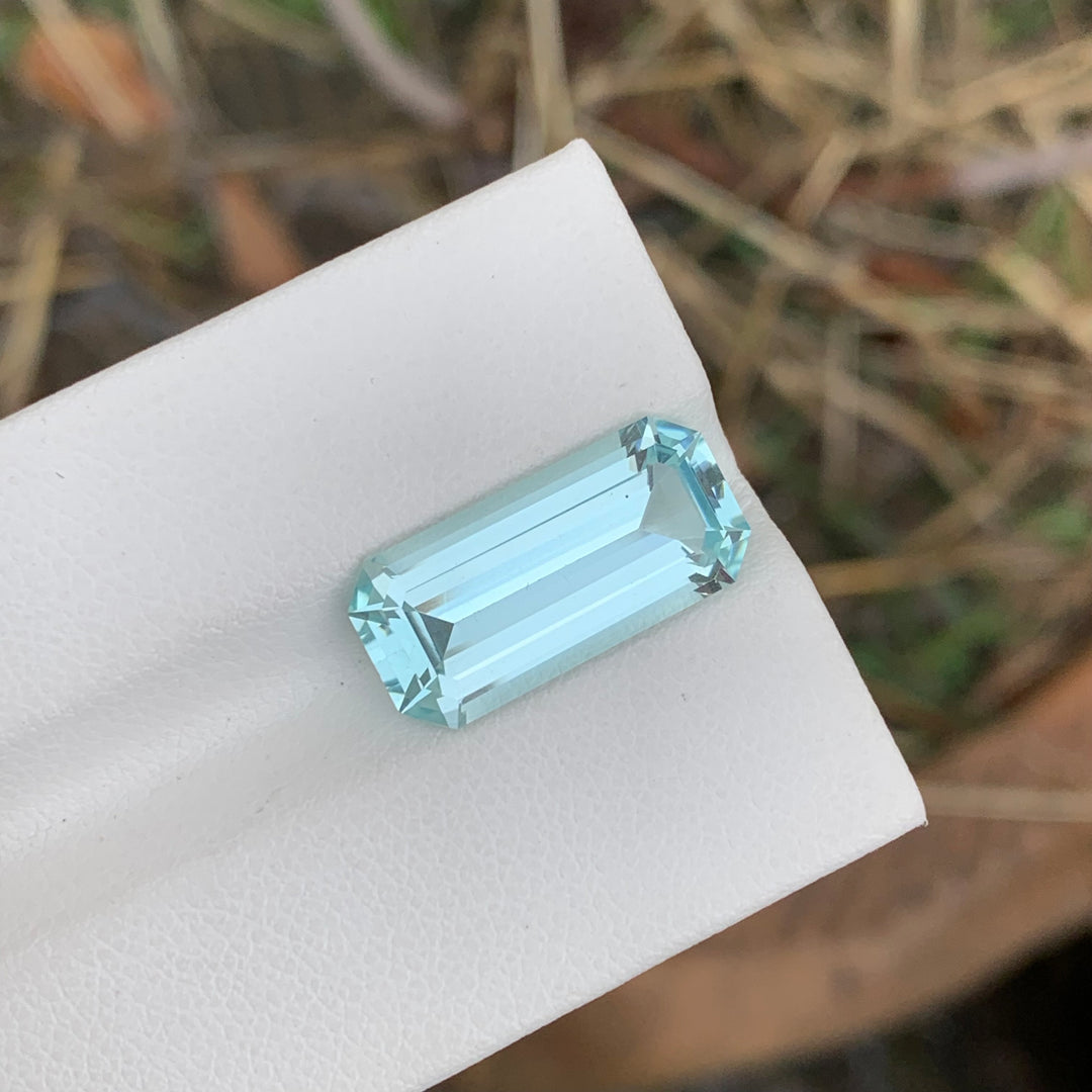 faceted aquamarine