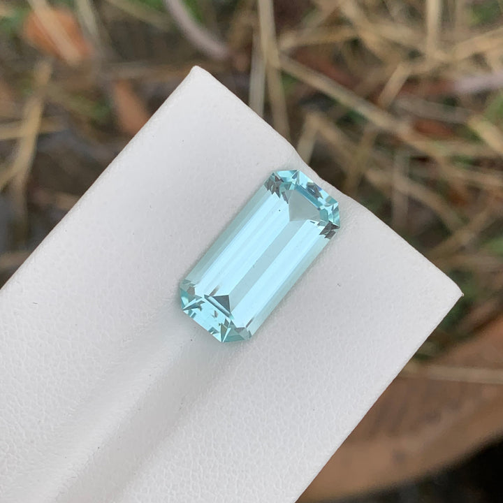 faceted aquamarine