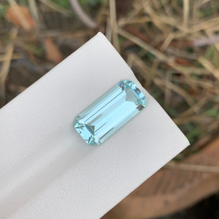 faceted aquamarine