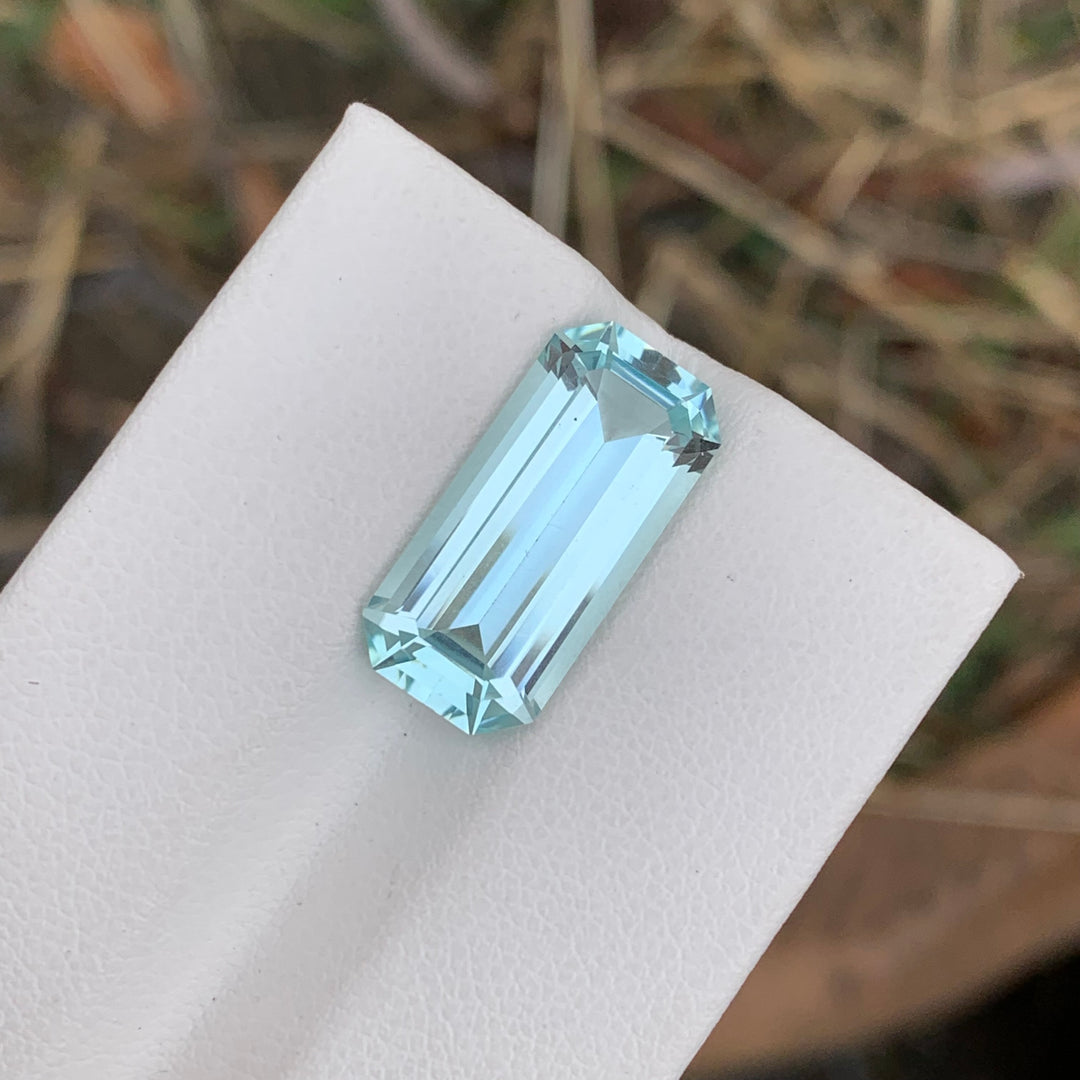 faceted aquamarine