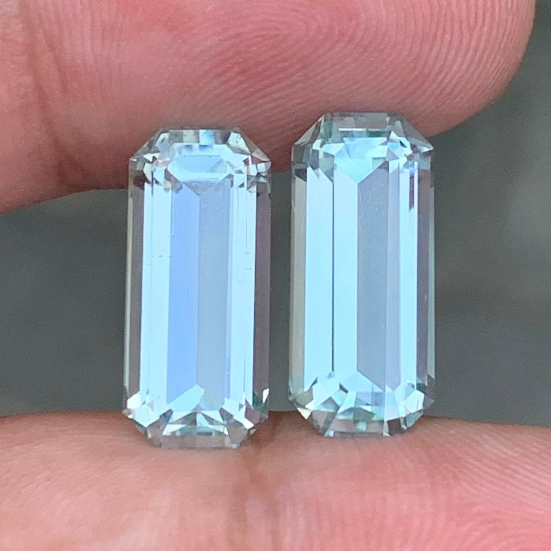 aquamarine pair