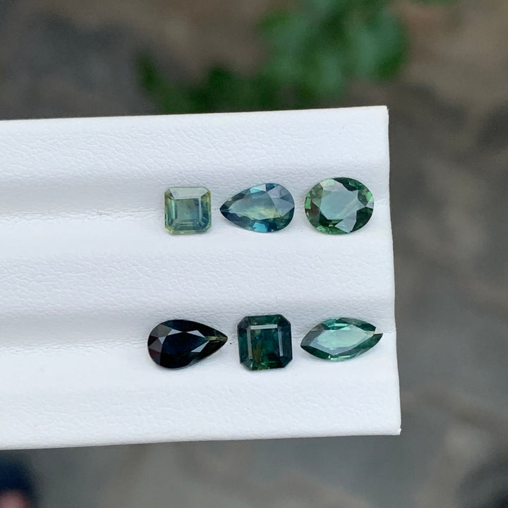 3.75 Carats Loose Parti Sapphire Lot