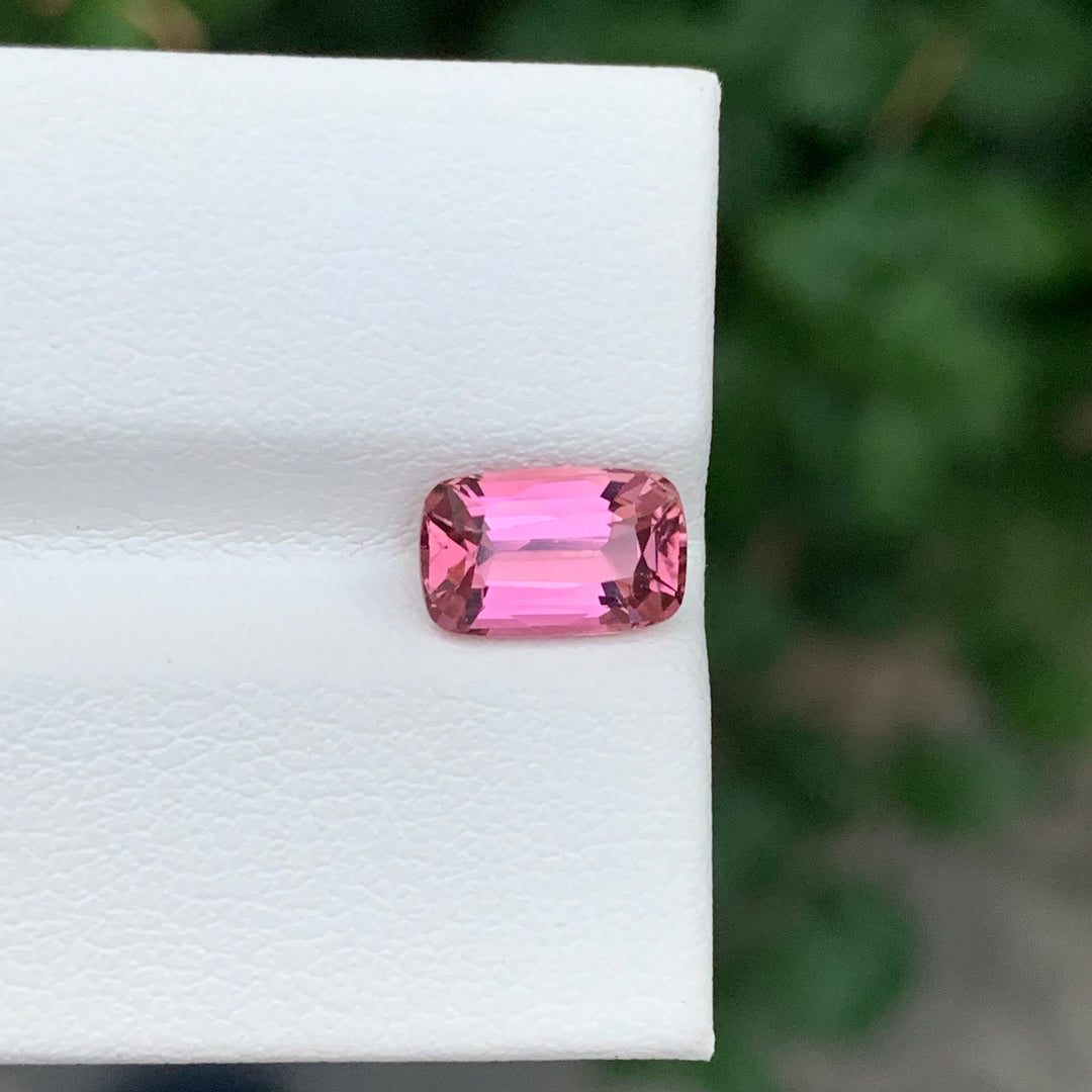 1.80 Carats Loose Pink Tourmaline Long Cushion Shape