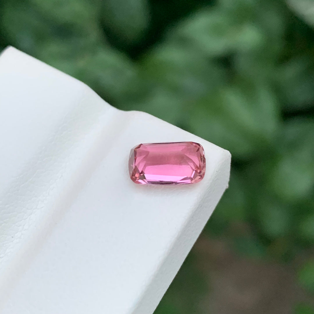 1.80 Carats Loose Pink Tourmaline Long Cushion Shape