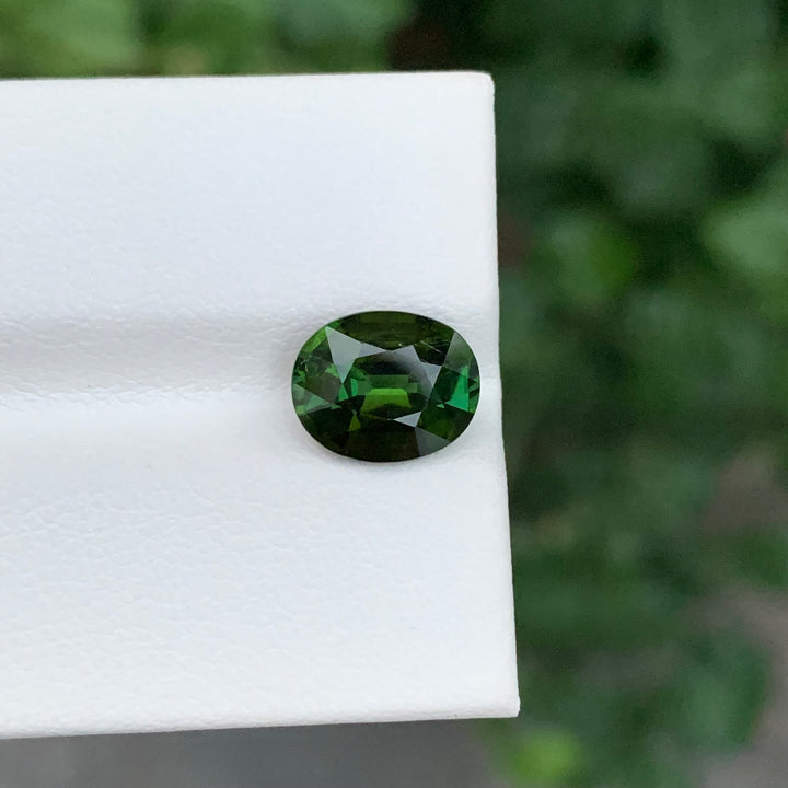 2.45 Carats Loose Green Tourmaline Oval Shape