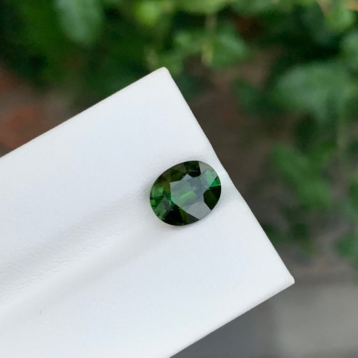 2.45 Carats Loose Green Tourmaline Oval Shape