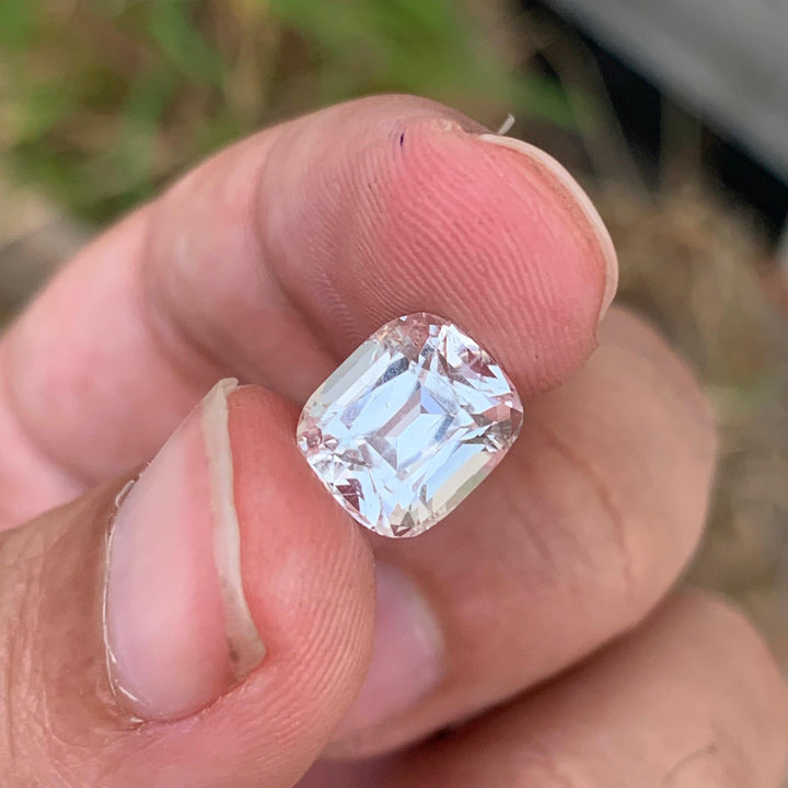 4.95 Carats Loose Natural Topaz Cushion Shape