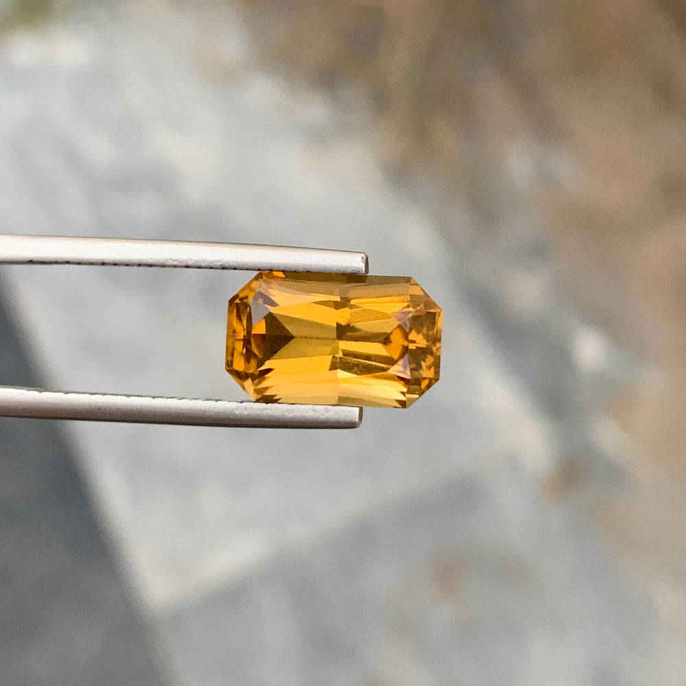 orangish yellow citrine