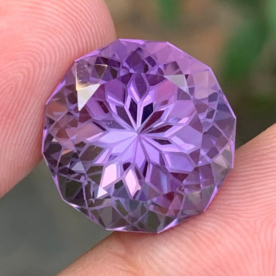 Flower Cut Amethyst