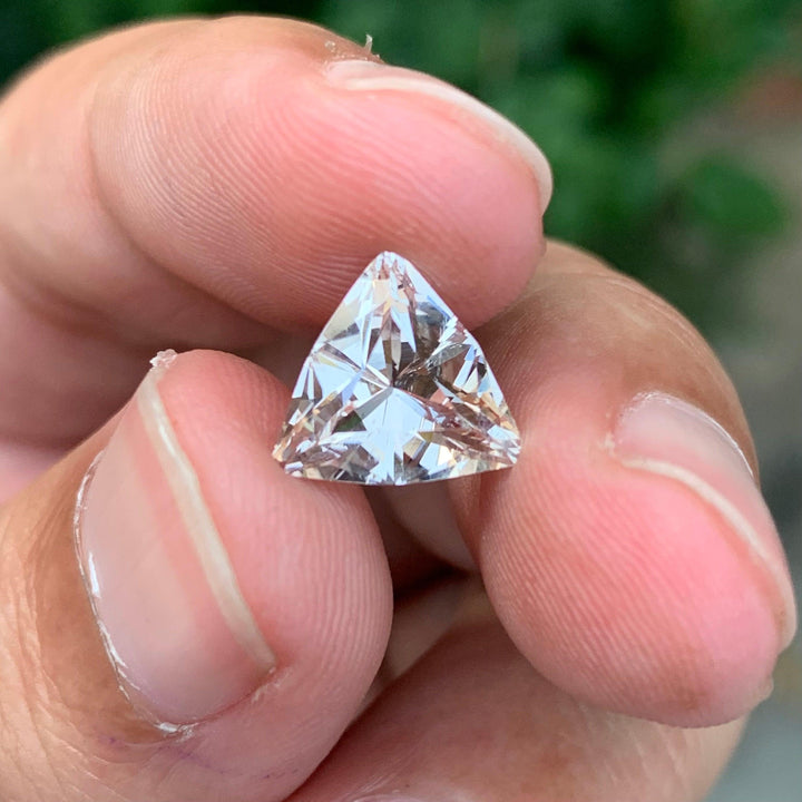 3.30 Carats Loose Skardu Topaz Trillion Shape