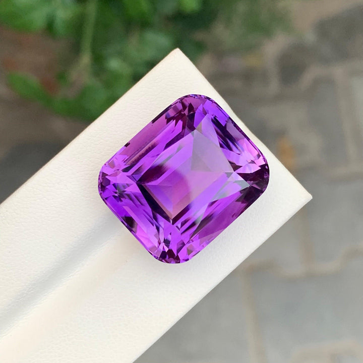 50.00 Carats Loose Amethyst Cushion Shape