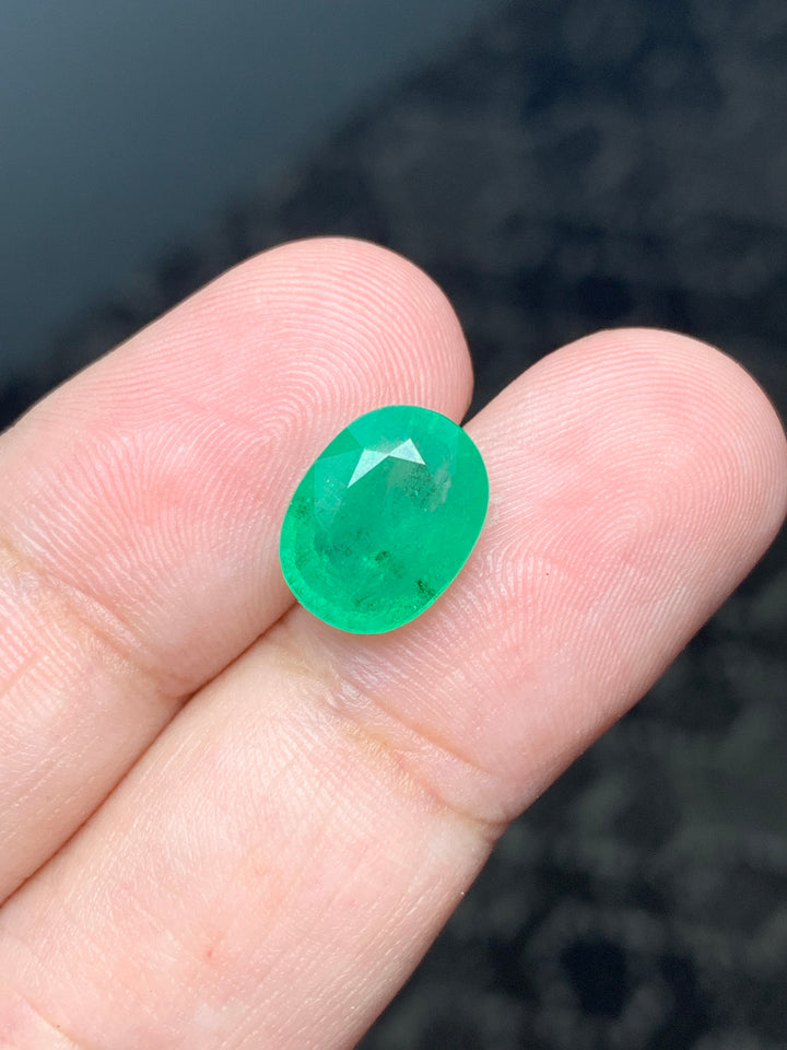 Oval Shape Emerald