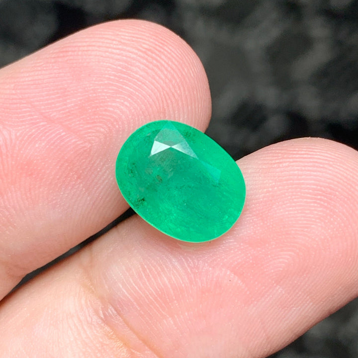 Oval Shape Emerald