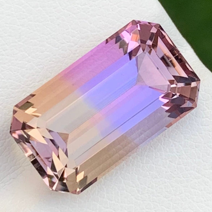 faceted ametrine