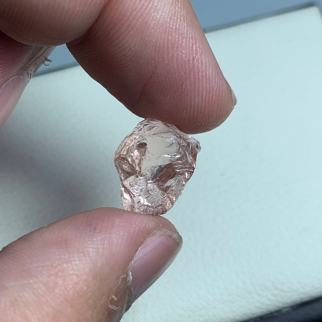 12.60 Carats Pretty Natural Facet Rough Imperial Topaz