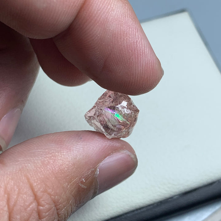 12.60 Carats Pretty Natural Facet Rough Imperial Topaz