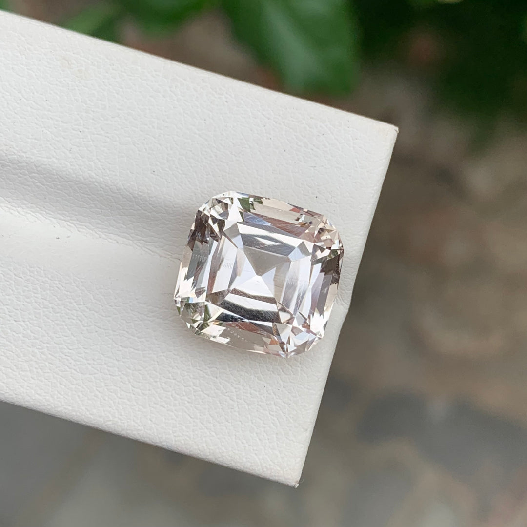 13.50 Carats Faceted Cushion Cut Natural Topaz