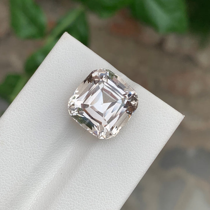 13.50 Carats Faceted Cushion Cut Natural Topaz