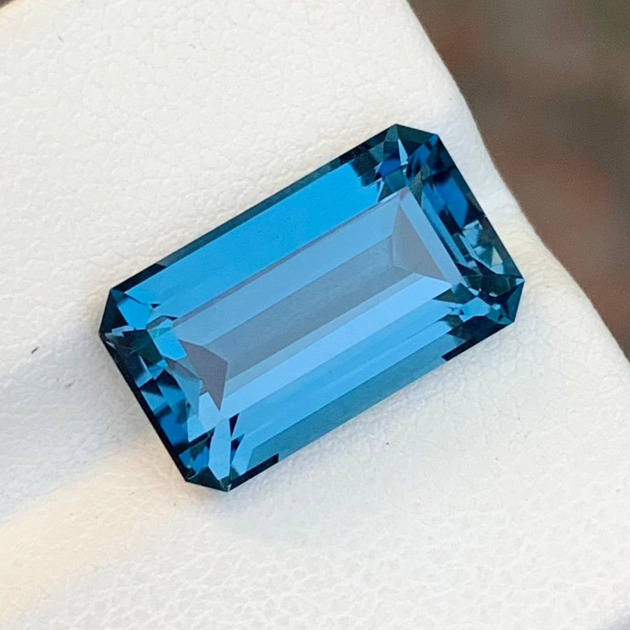 Faceted London Blue Topaz