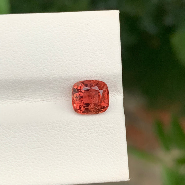 1.80 Carats Loose Tourmaline Cushion Shape Gemstone