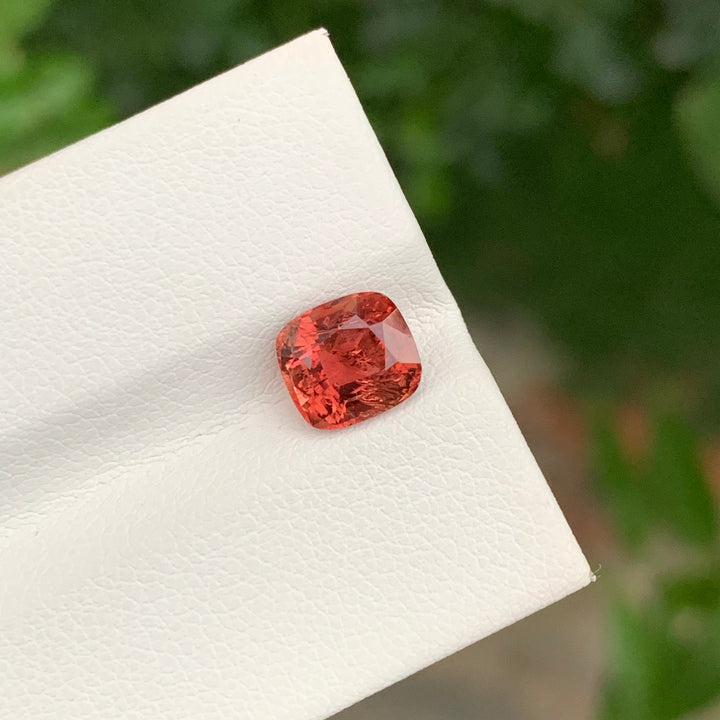 1.80 Carats Loose Tourmaline Cushion Shape Gemstone