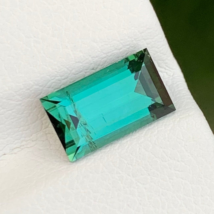 blue green tourmaline