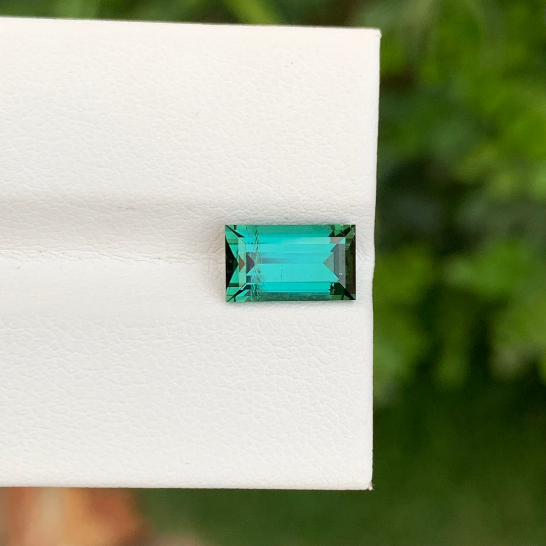 blue green tourmaline