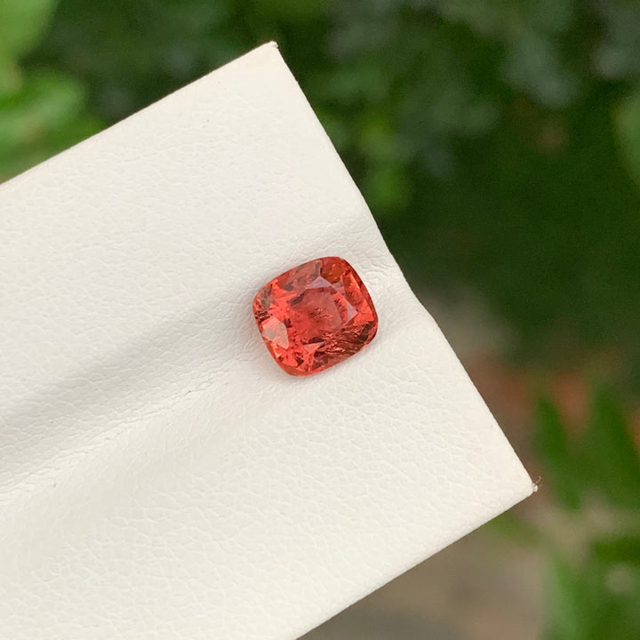 1.80 Carats Loose Tourmaline Cushion Shape Gemstone