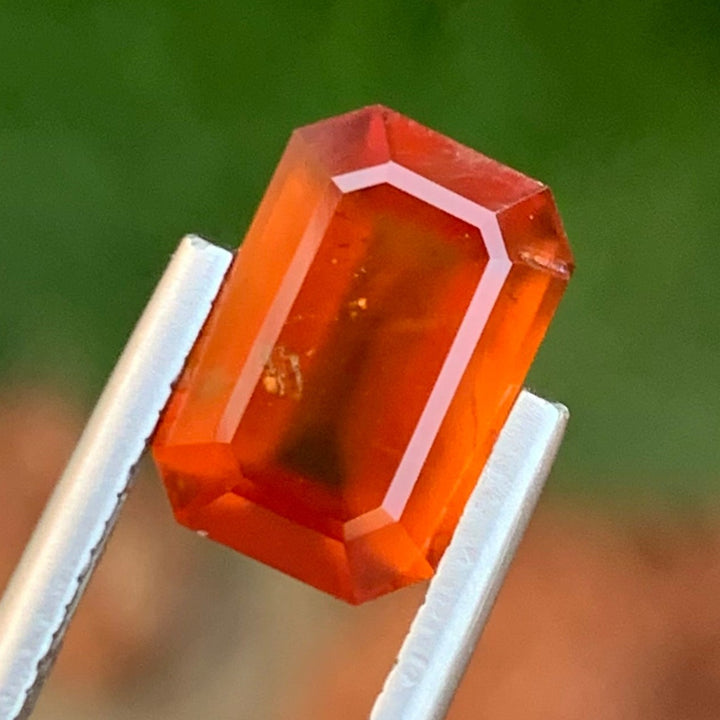 Faceted Hessonite