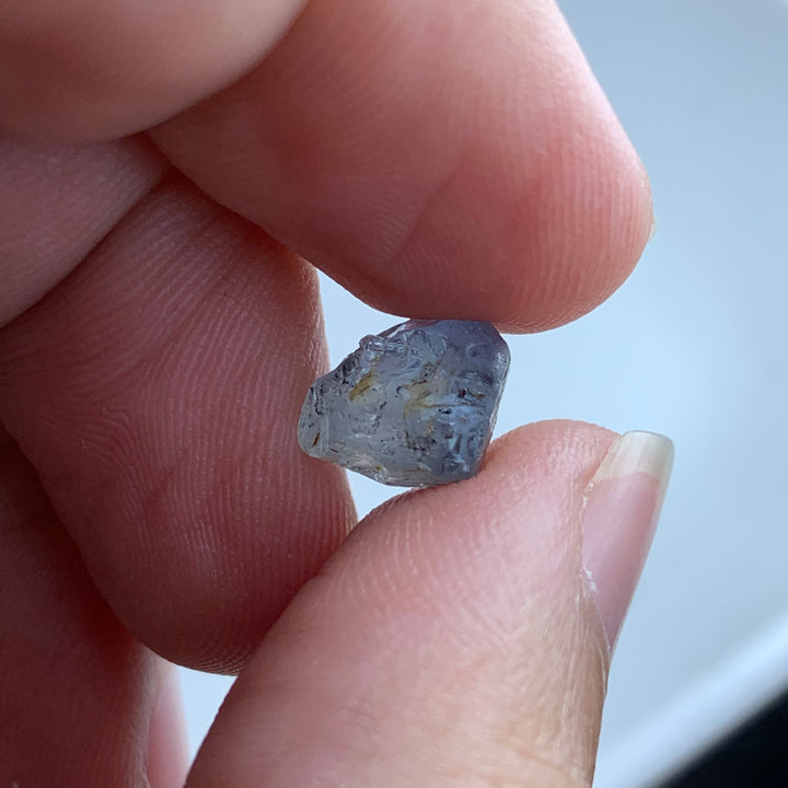 5.85 Carats Blue Facet Grade Natural Sapphire