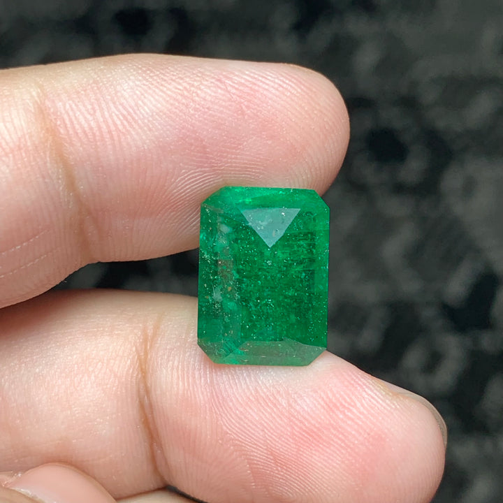 faceted swat emerald