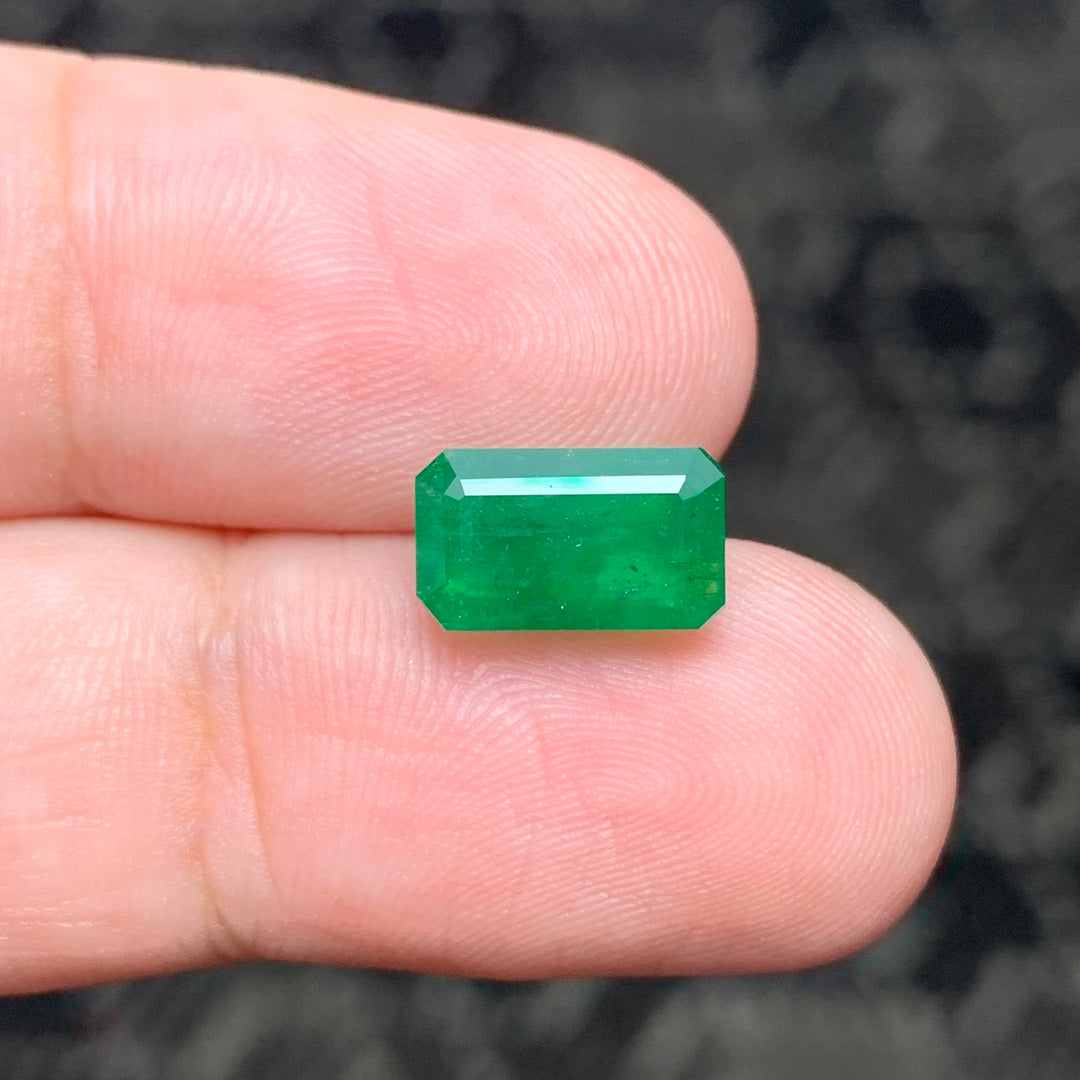 Faceted Swat Emerald