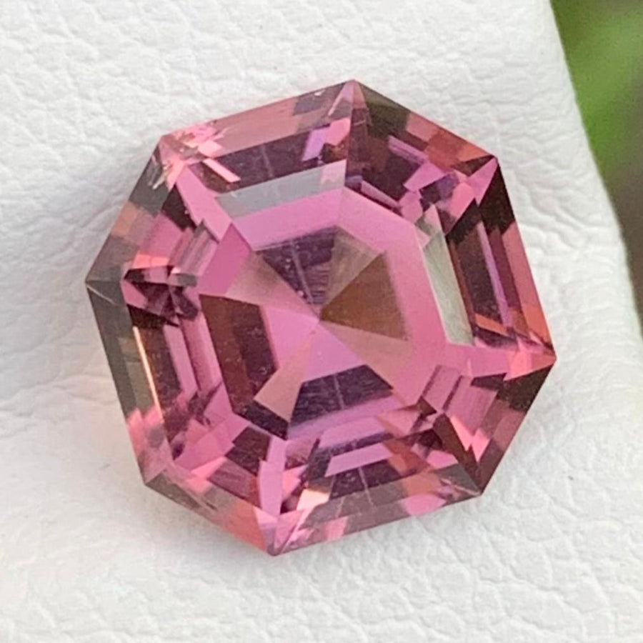 maroon pink tourmaline