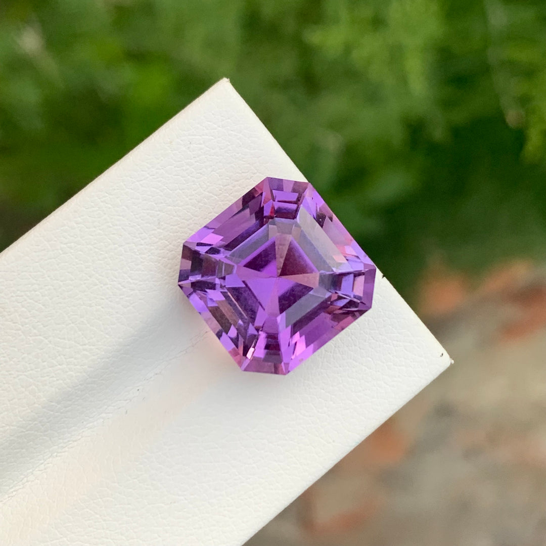 faceted amethyst