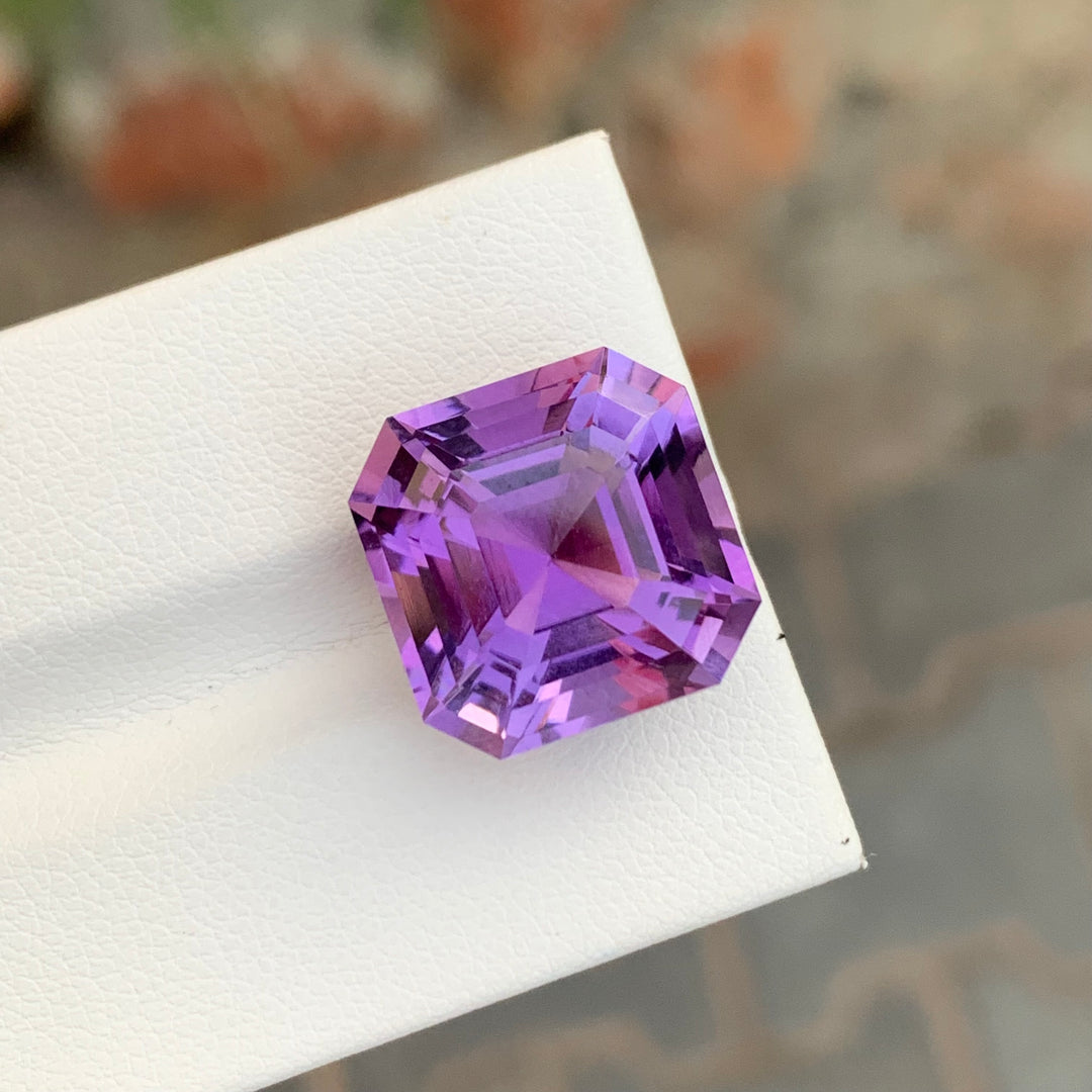 faceted amethyst