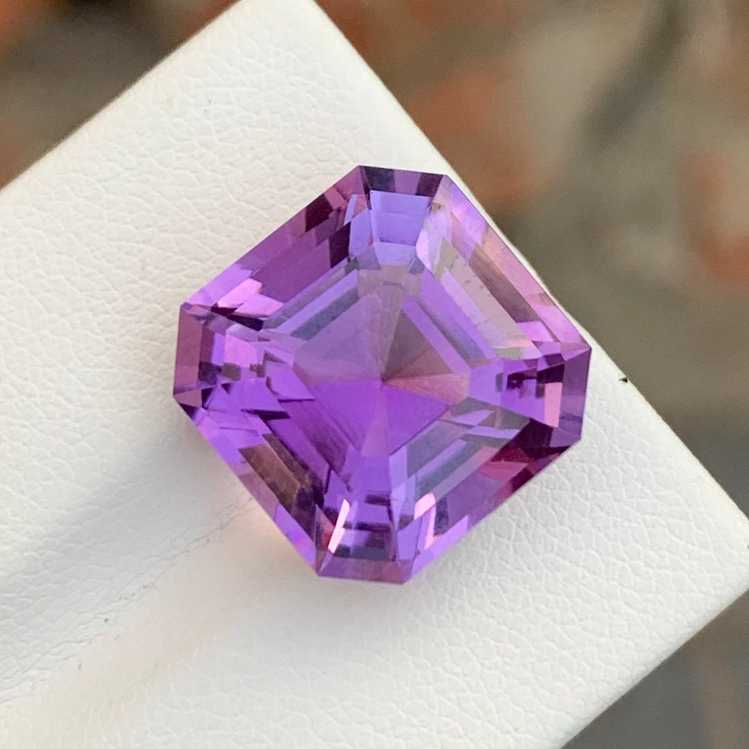 faceted amethyst